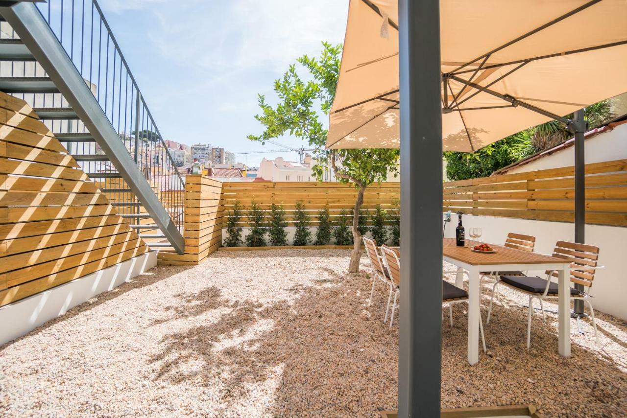 Lemon Tree Garden 3Bedroom Apartment Lisboa Eksteriør bilde